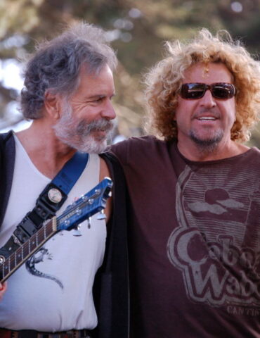 Sammy Hagar and Bobby Weir